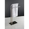 Kingston Brass SCC8008 Edenscape Pedestal Dual Towel Rack, Brushed Nickel SCC8008 - alternate 2